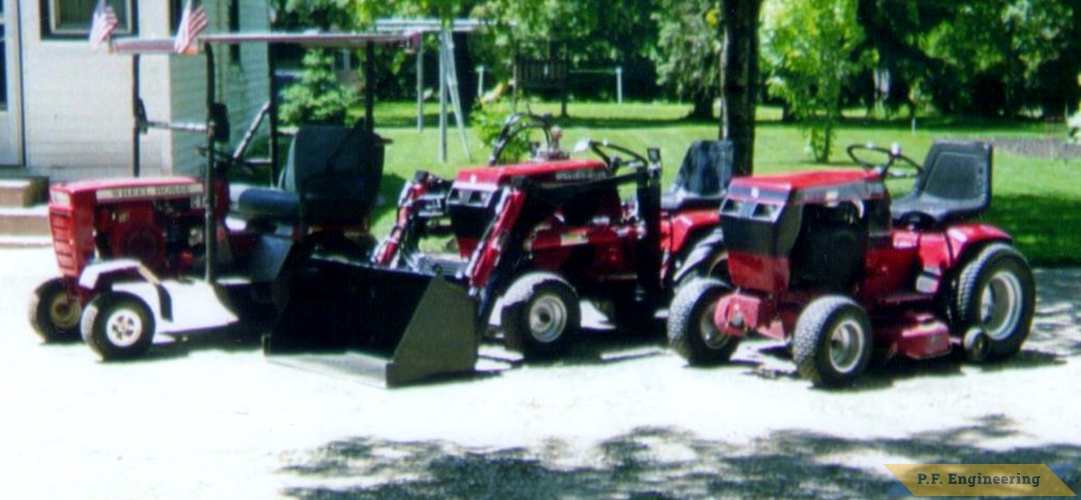 Charles D. Medford, MN Wheel Horse loader | wheelhorse loader in collection by Charles D., Medford, MN