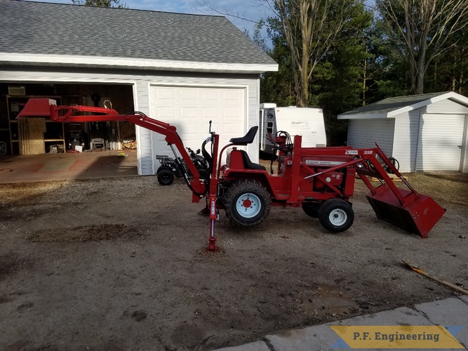 Matt C., West Bend, WI Wheel Horse D series Micro Hoe | WheelHorse D series Micro Hoe by Matt C., West Bend, WI