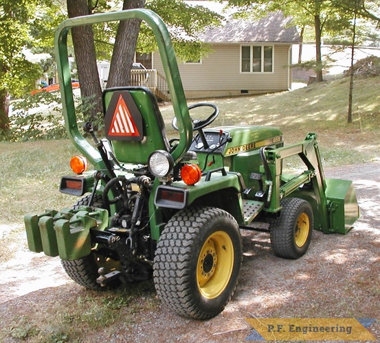 Rae C., Australia John Deere 655 | john deere 655 compact tractor loader rear