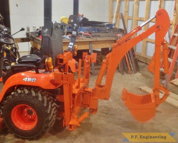 Rob A., Kubota BX2370 Micro Hoe in Hadley, MA | Kubota BX 2370 Micro Hoe right side by Rob A., Hadley, MA