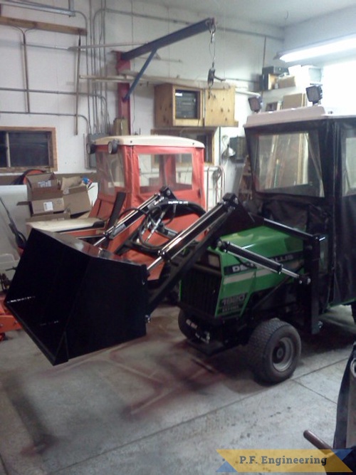 Steve P. Oostburg, WI Deutz Allis loader backhoe | Deutz-allis 1920  loader bucket by Steve P., Oostburg, WI