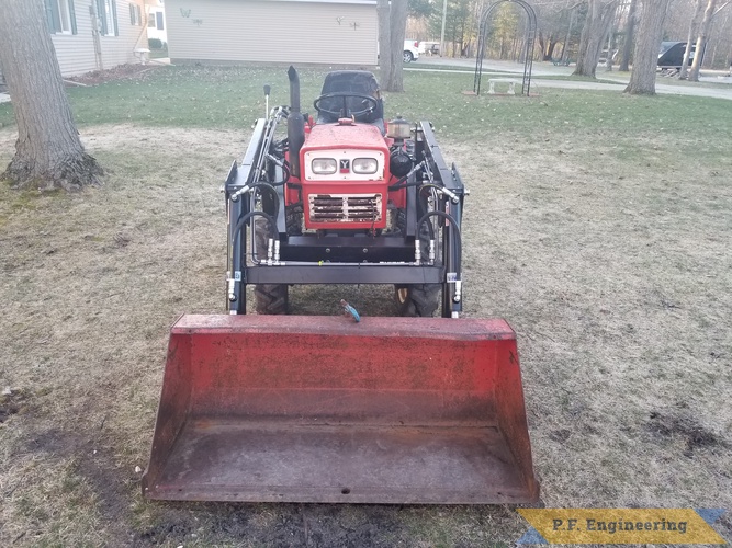 Brian B of Lake Orion, MI - Yanmar YM165D | Brian B. Yanmar YM165D Lake orion, MI  front view