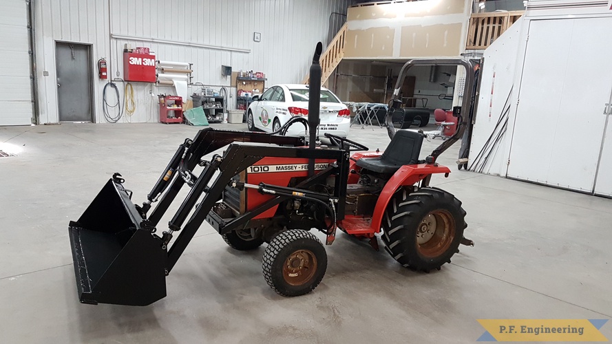 Justin F. - Massey 1010 | Justin F. SK, Canada Massey ferguson 1010 loader