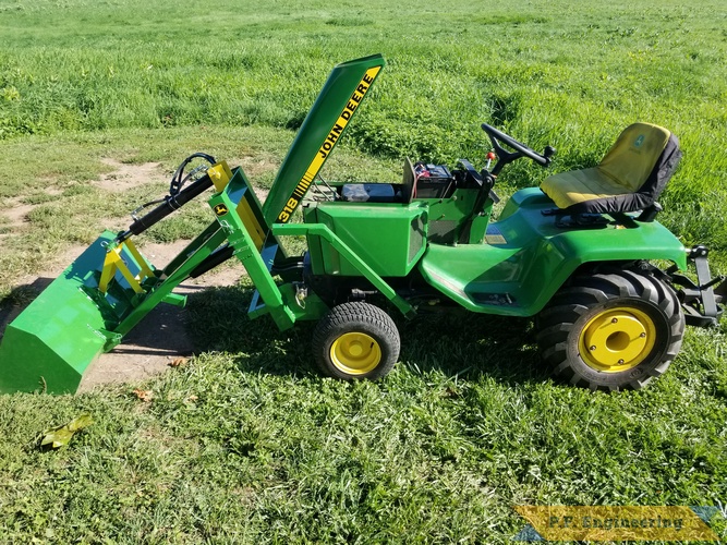 Built by Gene H. from Palm, PA for his John Deere 318 - left side