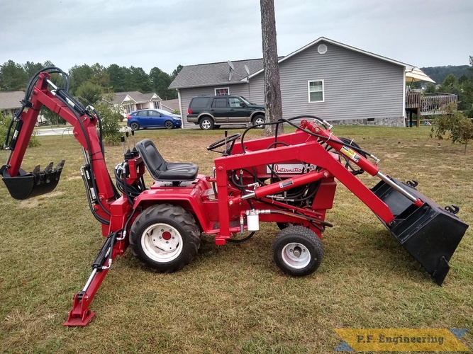 Rusty S., in Dayton, TN - Loader and Micro Hoe | Cub Cadet 1650 owned by Rusty S. in Dayton, TN