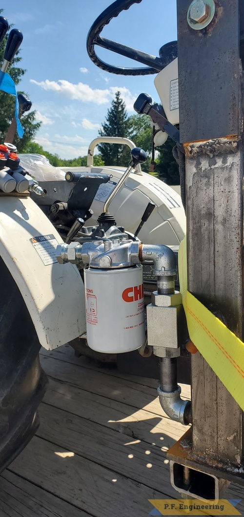 John S. in Rensselaer, NY, Bolens Iseki G152 Loader | John S. in Rensselaer, NY front end loader build for his Bolens Iseki G152