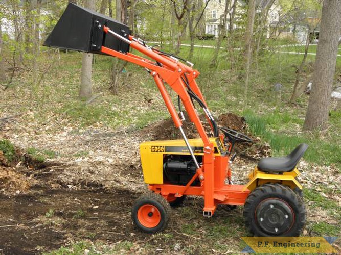 Case 220 garden tractor shop