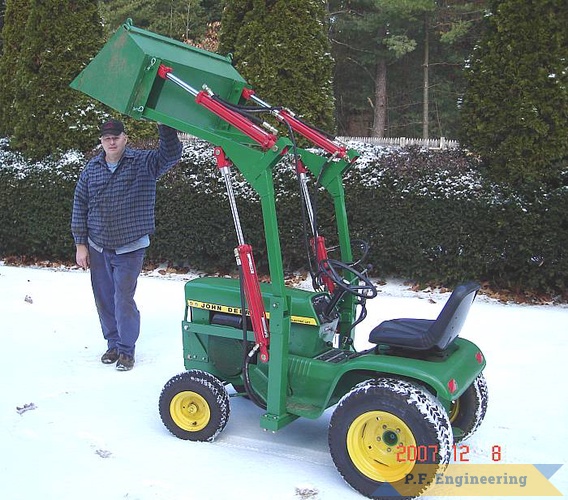 P F Engineering Do It Yourself Plans Gallery Tractor
