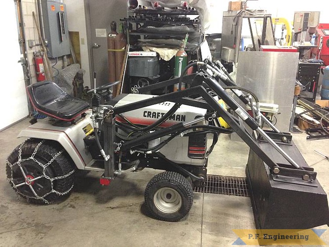 P.F. Engineering Do it yourself Plans Gallery GT5000 craftsman