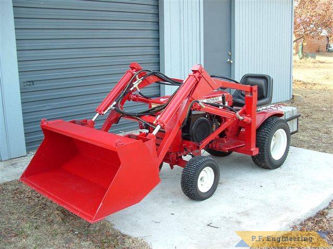 P.F. Engineering — Doityourself Plans — Gallery Wheel Horse