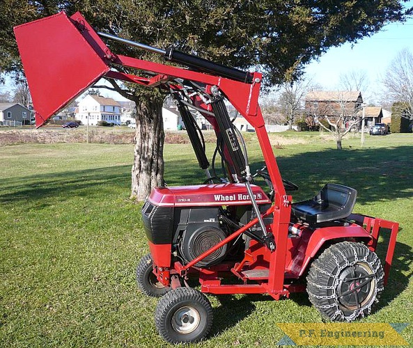 P.F. Engineering Do it yourself Plans Gallery Wheel Horse