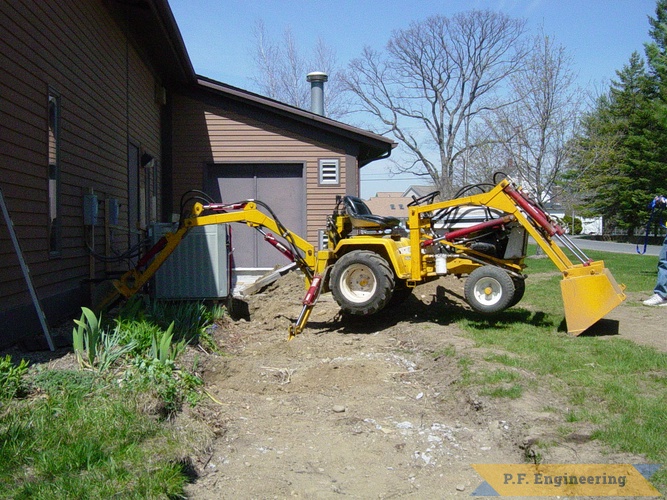 diy | cub 149 digging