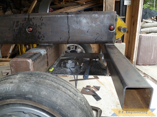 log_splitter | log splitter hydraulic cylinder base mount 2