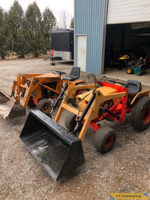 Calvin K. from Thamesford, Ontario Canada and his CASE 444 and 646 loaders 