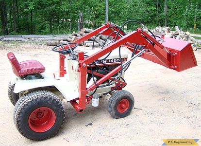 Bolens 1455 garden tractor loader_3