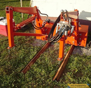 Case Ingersoll 3018 garden tractor loader_3