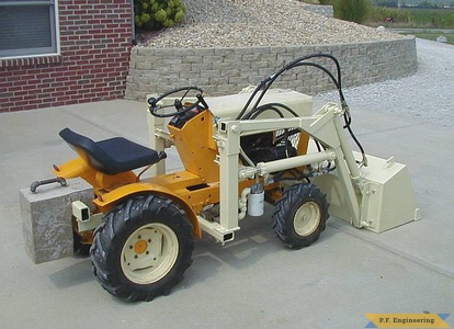 Cub Cadet 100 Garden Tractor Loader_2