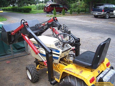 Cub Cadet 1450 Garden Tractor Loader_1