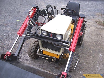 Cub Cadet 1450 Garden Tractor Loader_2