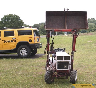 Cub Cadet 149 Garden Tractor Loader_1