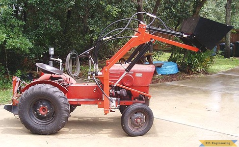 Economy Power King compact tractor loader_2