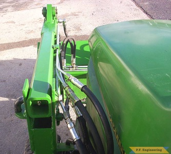 John Deere 425 Garden Tractor Loader_5