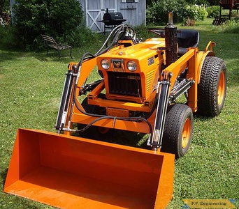 Kubota B6100 compact tractor loader_1