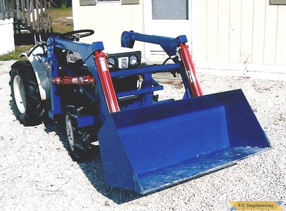 Satoh Beaver S-370D compact tractor loader_3