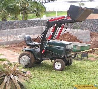 Sears Craftsman GT-5000 garden tractor loader_1