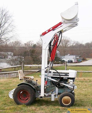 Sears Craftsman SS-12 garden tractor loader_2