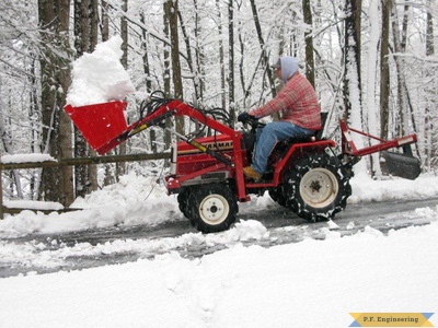 Yanmar FX-13D compact tractor loader_2