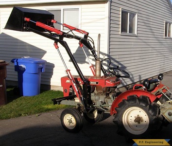 Yanmar YM1300 compact tractor loader_1