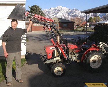 Yanmar YM1300 compact tractor loader_2