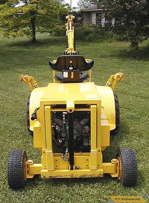 Custom Built Tractor Micro Hoe_3