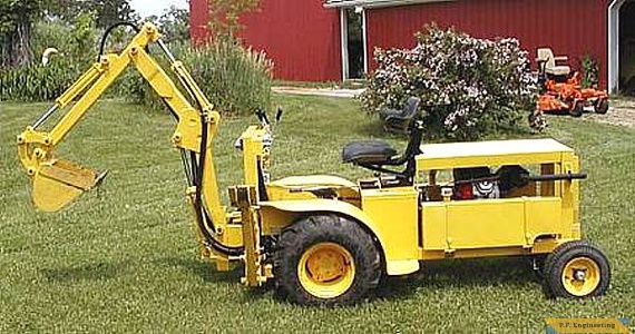 Custom Built Tractor Micro Hoe_4