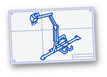 Small image of P.F. Engineering's Micro Hoe Plans